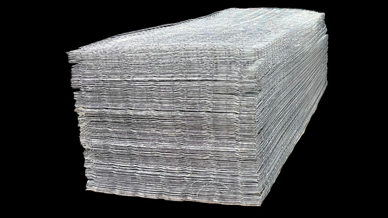 a roll of tile mesh